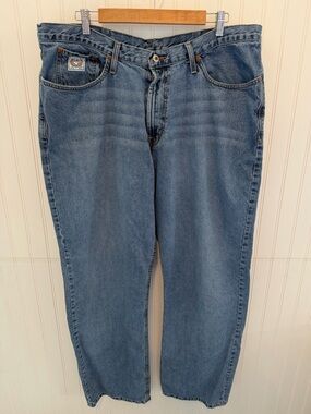 Cinch Men's White Label Relaxed Fit Western Jean Medium Wash 42W x 34L